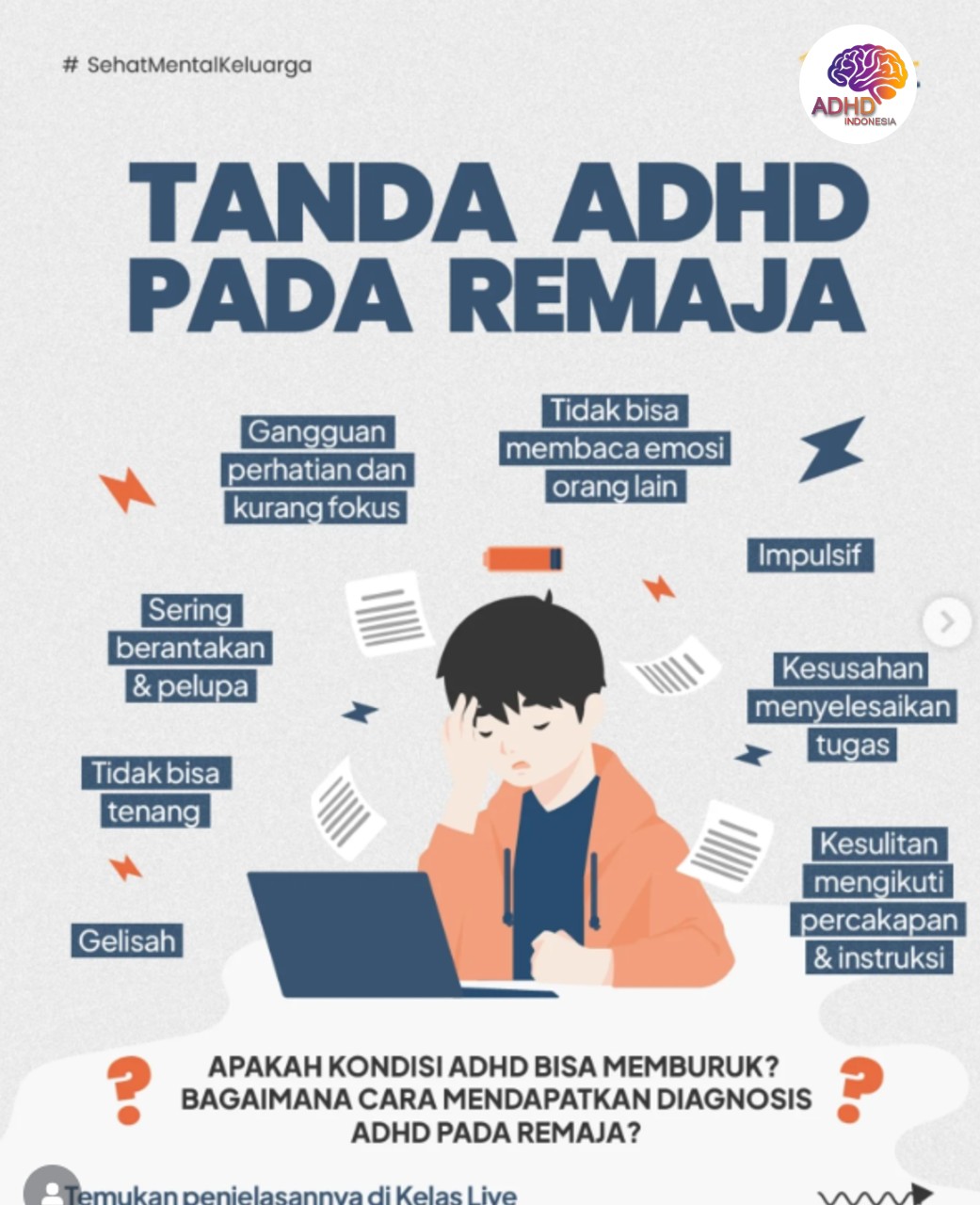 Screening ADHD Non-Diagnostik: Edukasi Awal bagi Orang Tua di Kabupaten Kepulauan Mentawai